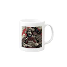 ROCKSWEBの武将 Mug :right side of the handle