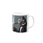 Smoking Timeの Smoking Time  Mug :right side of the handle