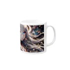 Sesilionの月下の神秘的な夜 Mug :right side of the handle