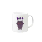 Wolf_Kamiyamaの狼男ガオガオデザイン Mug :right side of the handle