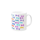 ツルモトマイのColor Ribbon/02 ウォレットフォンケース Mug :right side of the handle