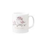 センターフィールドの自然の詩 Mug :right side of the handle