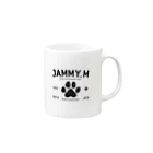 JAMMY.MのJAMMY.M② Mug :right side of the handle