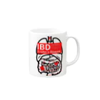 大逆天 Daigyakuten-onlineのクローン病患者が作るIBDシリーズ Mug :right side of the handle