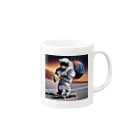 宇宙開発デザイン科のここでなら出来る Mug :right side of the handle