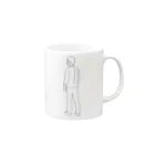 たすくこま公式ショップのたかちゃんシンプルマグカップ Mug :right side of the handle