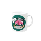 Cute's Making 需要と供給のMybrain大脳くん　グッズ Mug :right side of the handle