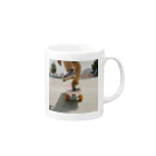 Yoshito1229のストリートスケボー Mug :right side of the handle