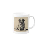 底辺の底辺好きな事を気ままに…。の帰りを待つ愛犬 Mug :right side of the handle