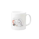 ゆるい子供とハロウィンのお店のハロウィンの夏 Mug :right side of the handle