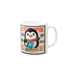 MistyStarkのペンギンレッツムービー Mug :right side of the handle