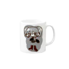 弱の弱(ジャックちゃん Mug :right side of the handle