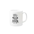 ベロニカ都登のChill 2024 black  Mug :right side of the handle