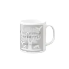 ふれーずラボのいじんふれーず「ウォルト・ディズニー」1 Mug :right side of the handle