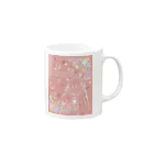 みーちゃんわーるどのハンドメイドスイーツ♡ Mug :right side of the handle