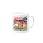 Cute dogsのI love my dogs Mug :right side of the handle