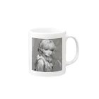 むむむのダークファンタジー Mug :right side of the handle