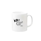 BLISSのゲーマー　KP(乾杯)配信専用 Mug :right side of the handle