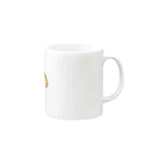 うちのねこの茶白猫　横 Mug :right side of the handle