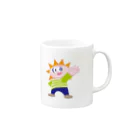 サンプリント株式会社のプリ太郎 Mug :right side of the handle