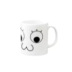 ringo6969の大きなお目々 - まつげありver. Mug :right side of the handle