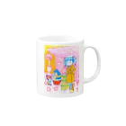 はいゆたかの旅と2匹とひとり Mug :right side of the handle