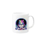 ミネラル太郎の幻想少女リリー　〜星々との対話〜 Mug :right side of the handle