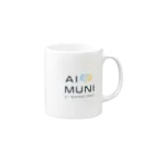 スナックまさこのAI MUNI Mug :right side of the handle