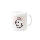 pekikoのうさぎの梅 Mug :right side of the handle