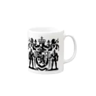 NinjaSamurai shopのNinjaSamuraiシリーズ Mug :right side of the handle