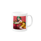 RS48のフルーツ美少女 Mug :right side of the handle