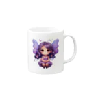 AZUKIのパープリーナ Mug :right side of the handle