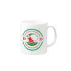 KYOUSAIの2023サンタ Mug :right side of the handle
