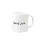 nonecafe_karuizawaのロゴ文字 Mug :right side of the handle