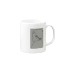 kaogakuの○○のホッペ Mug :right side of the handle