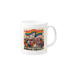 まさききさまのLGBT多様性 Mug :right side of the handle