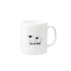 ゆ～きのシュバルツナーゼ Mug :right side of the handle