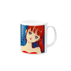 tamagame777の1000ハマり記念 Mug :right side of the handle