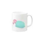 霧夢ユアの霧夢ユアネムネムグッズ Mug :right side of the handle