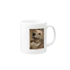 YUAの犬／ゴールデンレトリバー Mug :right side of the handle