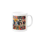 アメリカンポップのアメリカンポップ1 Mug :right side of the handle