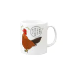 LalaHangeulのフライドチキンの日 Mug :right side of the handle