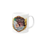 眠気限界のオリジナルキャラ Mug :right side of the handle