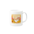 chapinnuのイチョウと紅茶シリーズ② Mug :right side of the handle