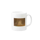 サンフランシス子のむかしの絵の犬 Mug :right side of the handle