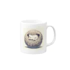 ca55i5のへっじほっぐくん Mug :right side of the handle