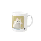 nyansuke_roomの猫ラテ Mug :right side of the handle