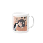 クリエイティブ・キャラバンのあやぼちゃん Mug :right side of the handle