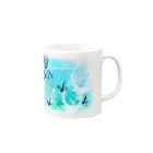 semioticaのMorpho rhythm Mug :right side of the handle