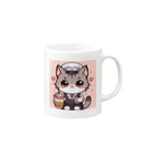 ArtistのCoffee Cat マグカップの取っ手の右面